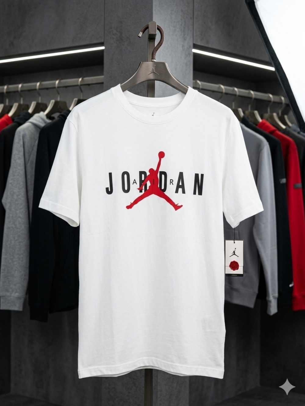 New Men's Sporty Sporty Logo Print Tee Size 2X